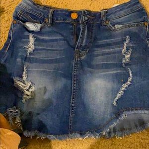 Jean skirt !